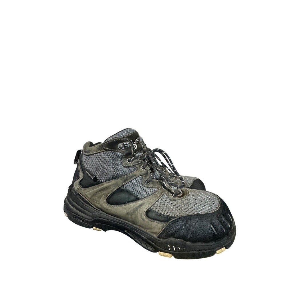 Danner Springfield 4.5" Gray White Hiking Work Boots Men’s US 9.5 Safety Toe